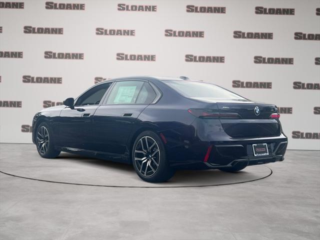 new 2025 BMW 740 car, priced at $107,325