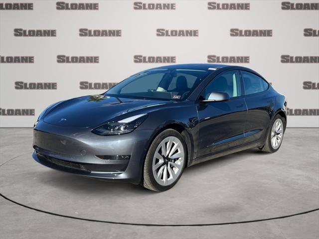 used 2022 Tesla Model 3 car, priced at $29,897