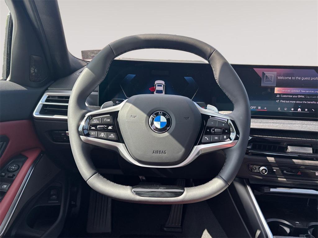 new 2025 BMW 330 car, priced at $55,220