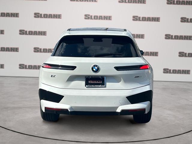 new 2025 BMW iX car, priced at $98,755