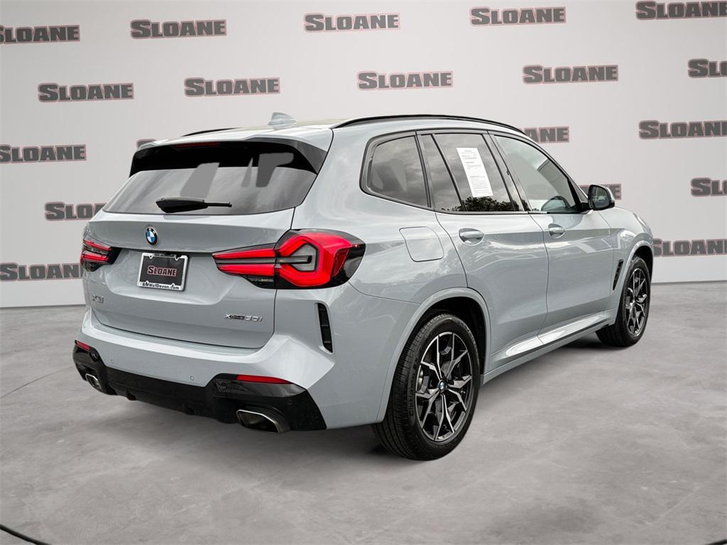 used 2022 BMW X3 car, priced at $36,197