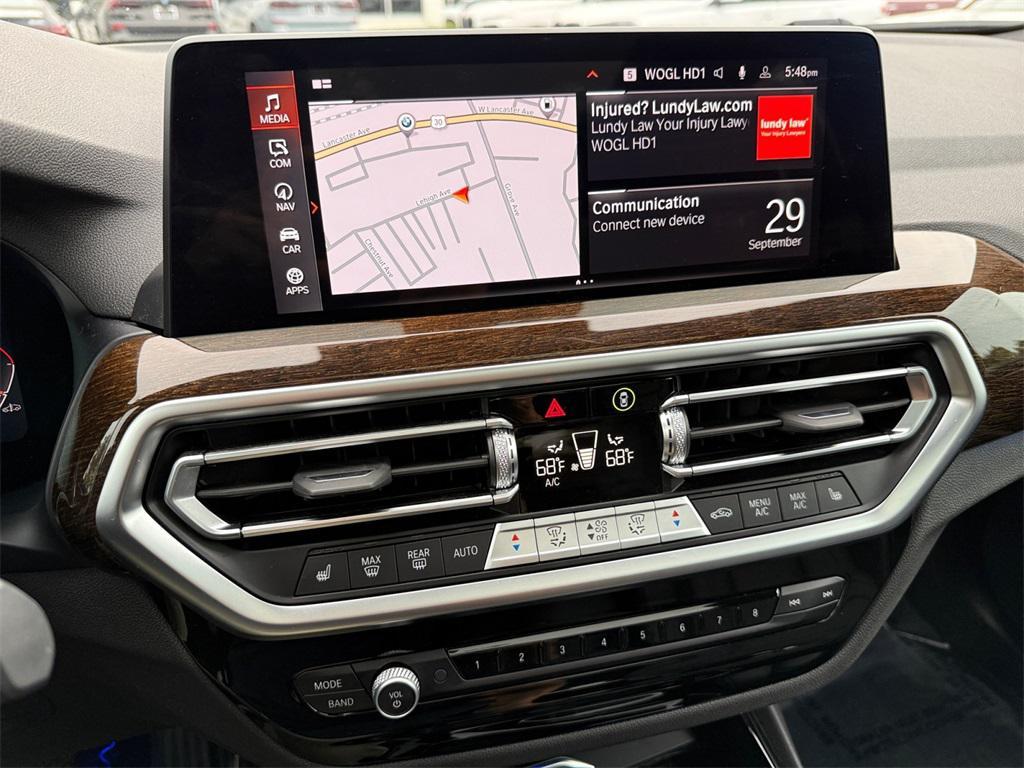 used 2023 BMW X3 car, priced at $37,985