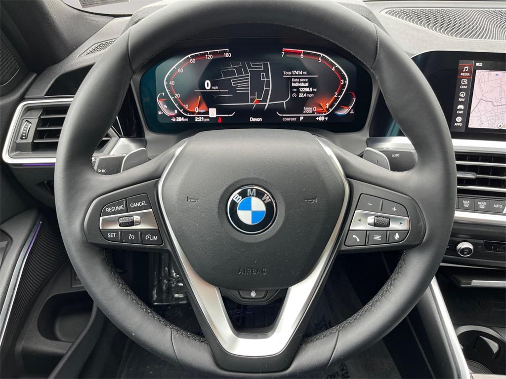 used 2019 BMW 330 car, priced at $28,332