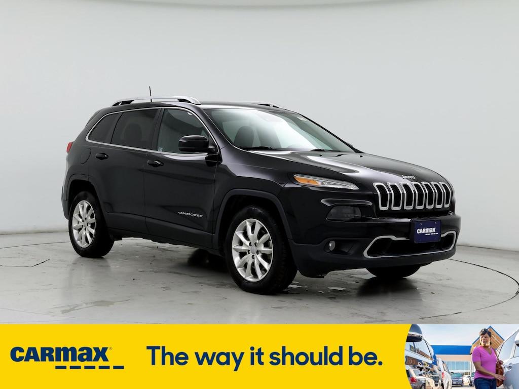 used 2016 Jeep Cherokee car, priced at $17,998