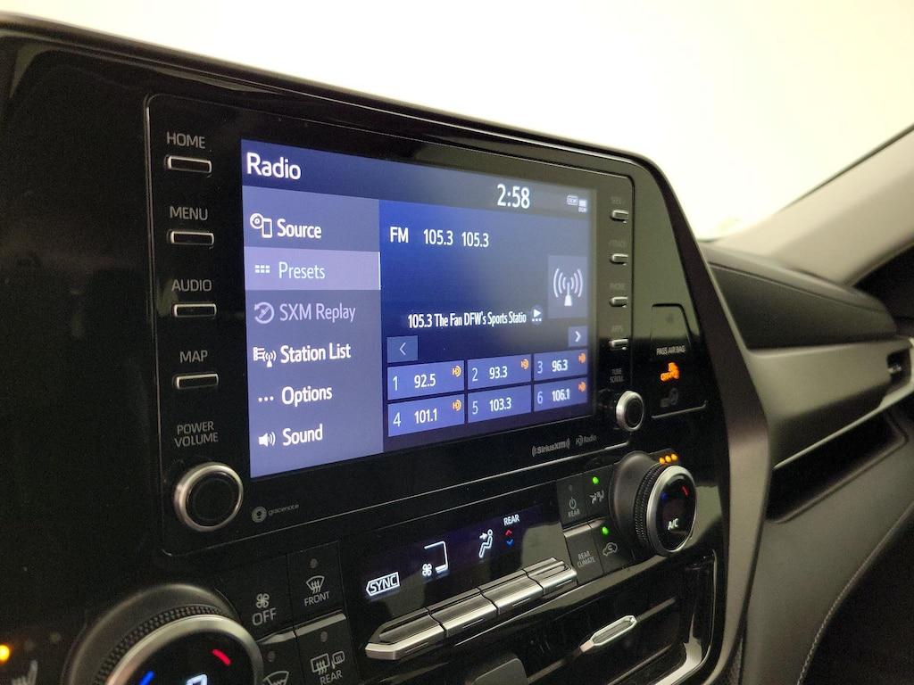 used 2021 Toyota Highlander car, priced at $32,998