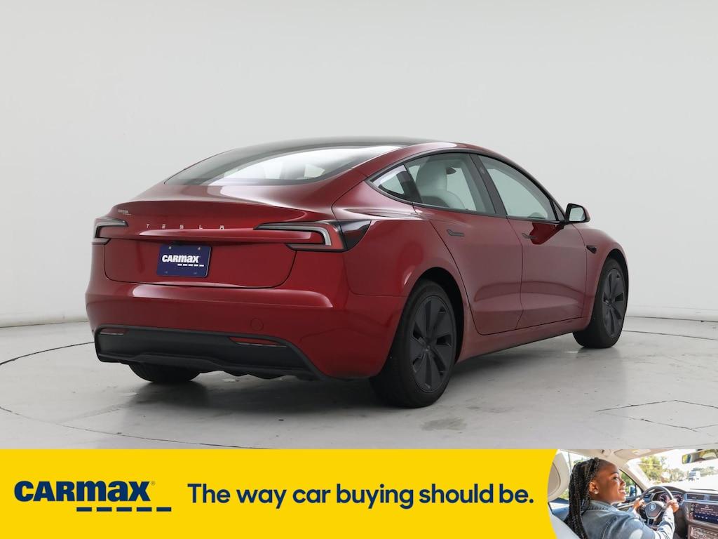 used 2025 Tesla Model 3 car, priced at $39,998