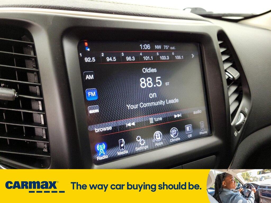 used 2017 Jeep Cherokee car, priced at $17,998