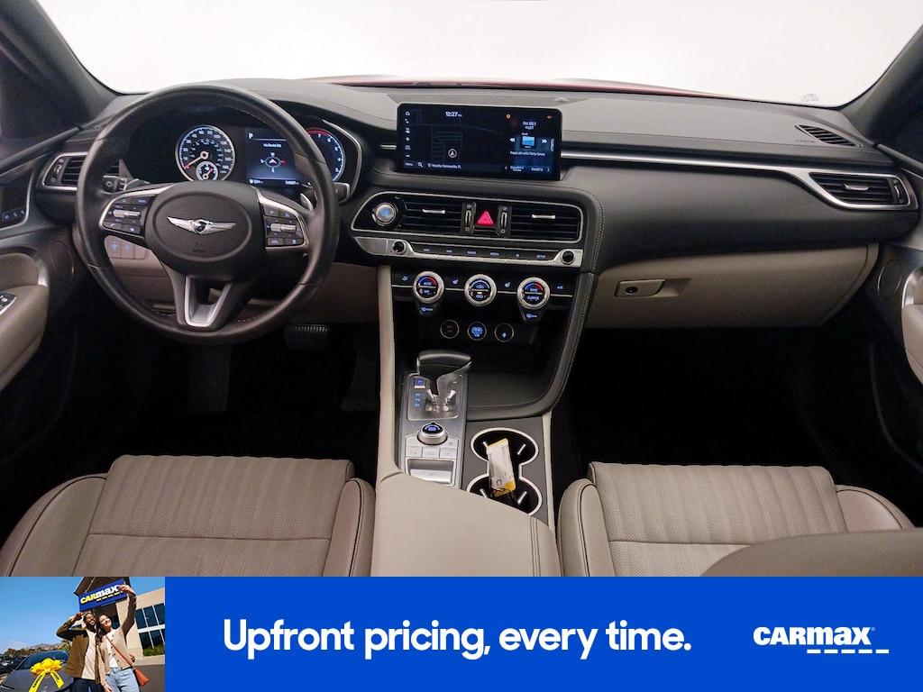 used 2022 Genesis G70 car, priced at $27,998
