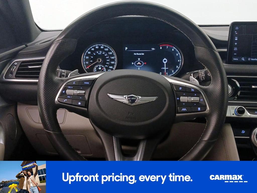 used 2022 Genesis G70 car, priced at $27,998