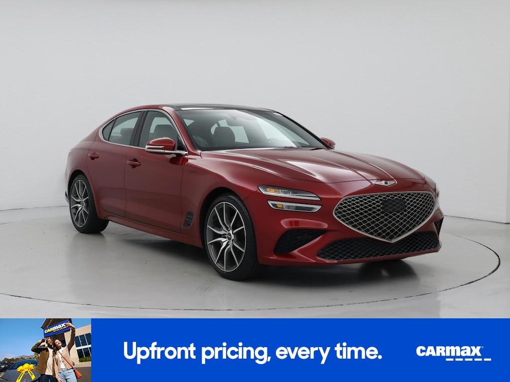 used 2022 Genesis G70 car, priced at $27,998