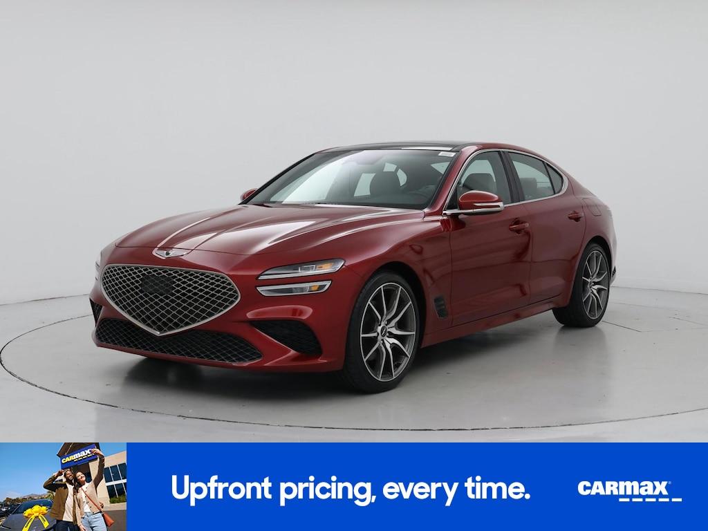 used 2022 Genesis G70 car, priced at $27,998