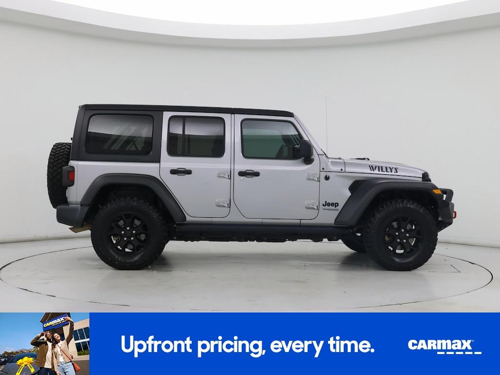 used 2020 Jeep Wrangler car, priced at $27,998