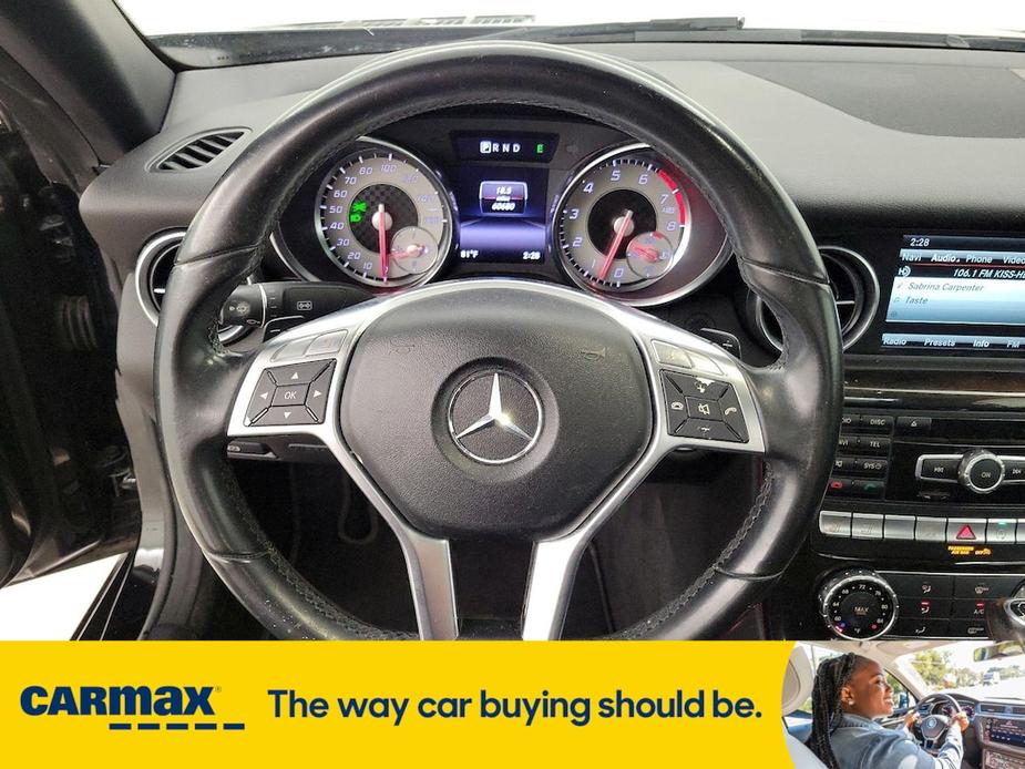 used 2015 Mercedes-Benz SLK-Class car, priced at $23,998