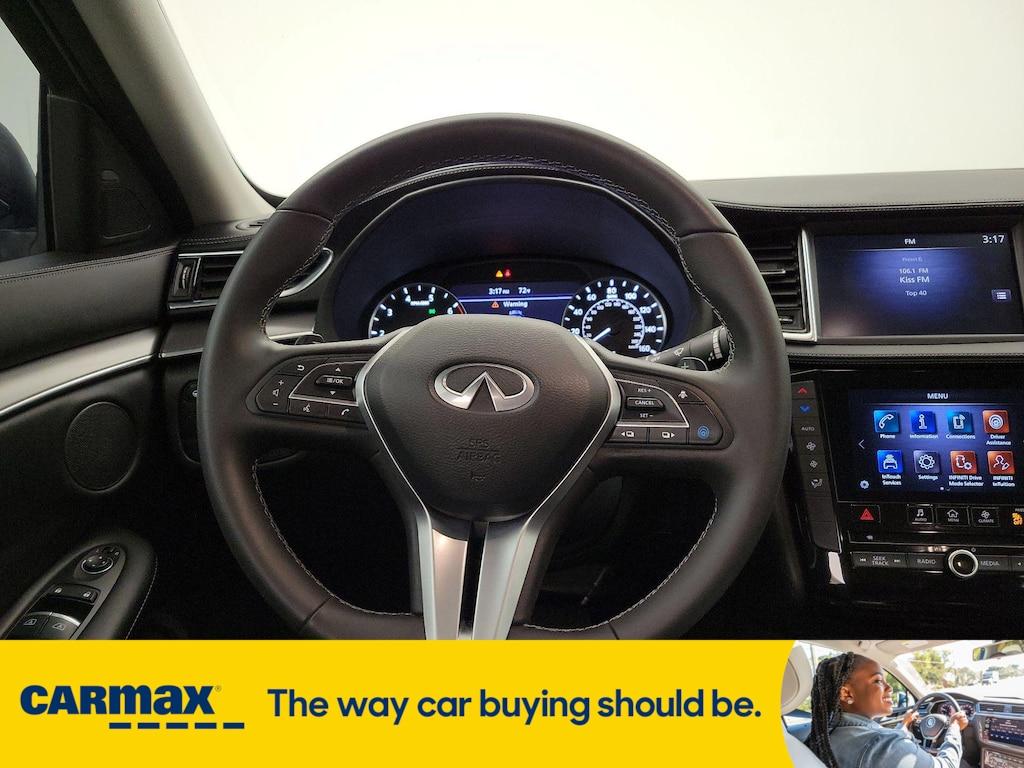 used 2023 INFINITI QX50 car, priced at $29,998