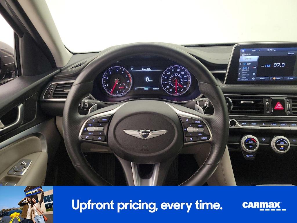 used 2020 Genesis G70 car, priced at $24,998