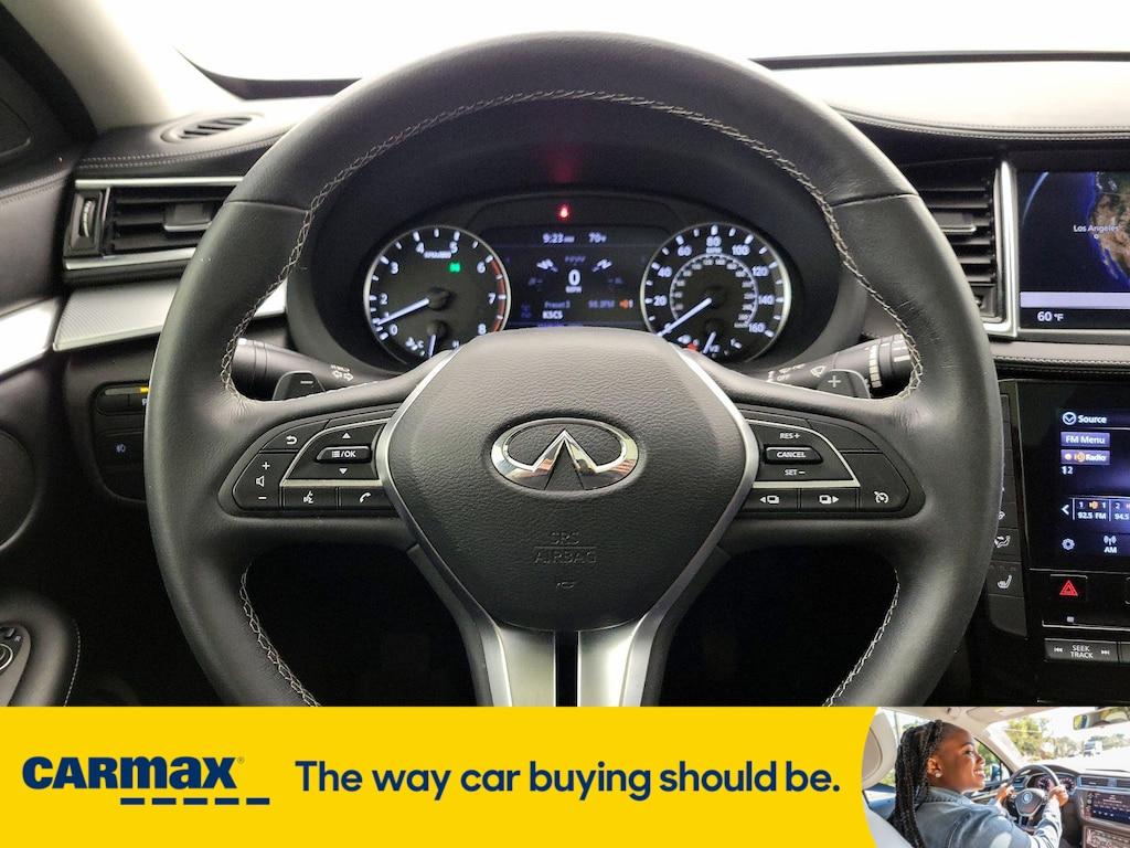 used 2020 INFINITI QX50 car, priced at $25,998