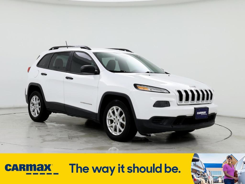 used 2016 Jeep Cherokee car, priced at $14,998