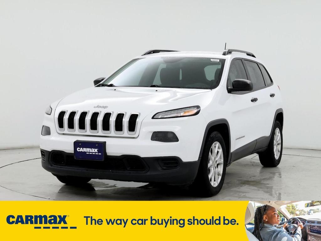 used 2016 Jeep Cherokee car, priced at $14,998