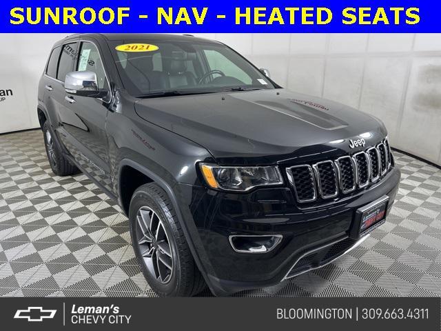 used 2021 Jeep Grand Cherokee car, priced at $23,495