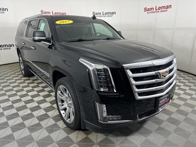 used 2017 Cadillac Escalade ESV car, priced at $33,990