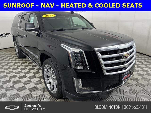 used 2017 Cadillac Escalade ESV car, priced at $30,995