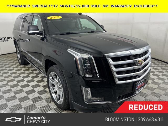 used 2017 Cadillac Escalade ESV car, priced at $29,990