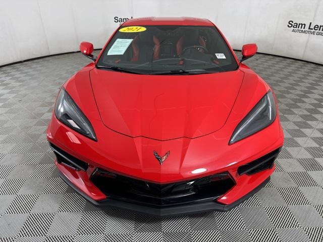 used 2021 Chevrolet Corvette car, priced at $58,495