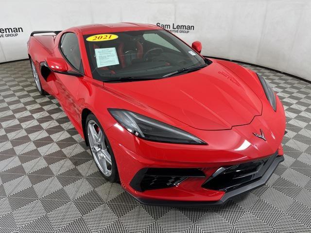 used 2021 Chevrolet Corvette car, priced at $58,495