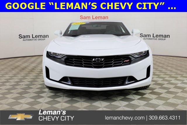 used 2021 Chevrolet Camaro car, priced at $25,995