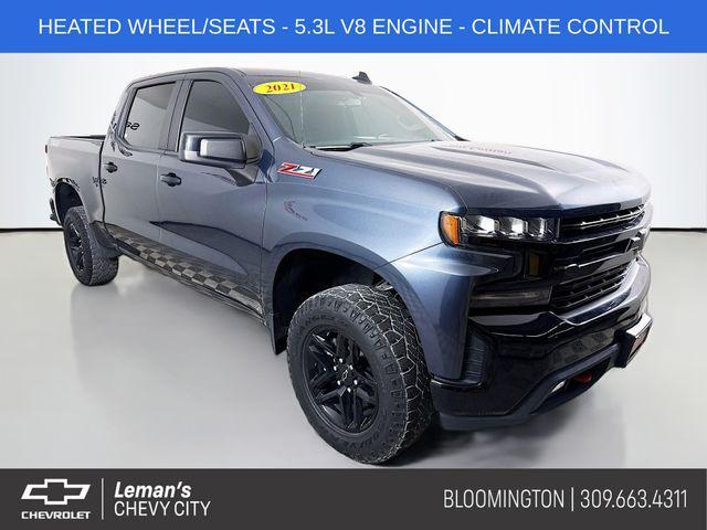 used 2021 Chevrolet Silverado 1500 car, priced at $38,490
