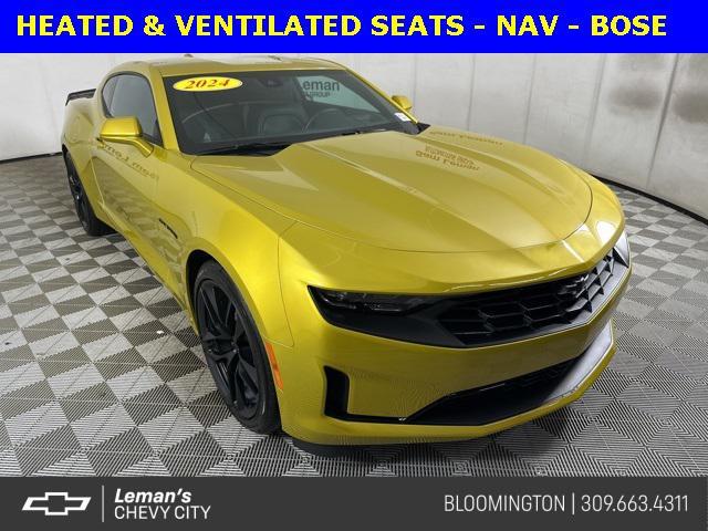 used 2024 Chevrolet Camaro car, priced at $35,490