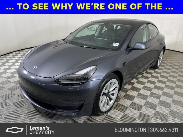 used 2023 Tesla Model 3 car, priced at $25,995