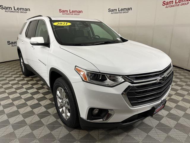 used 2021 Chevrolet Traverse car, priced at $24,400