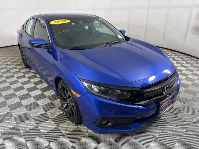 used 2020 Honda Civic car, priced at $16,490