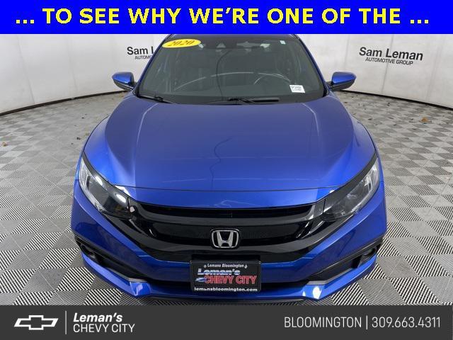 used 2020 Honda Civic car, priced at $16,490