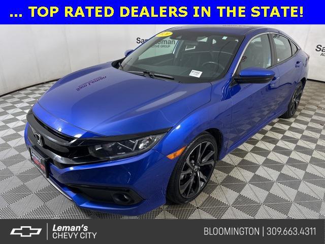 used 2020 Honda Civic car, priced at $16,490