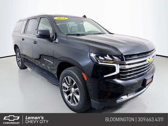 used 2021 Chevrolet Suburban car, priced at $45,995