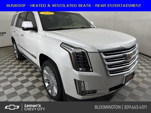 used 2018 Cadillac Escalade car, priced at $33,990