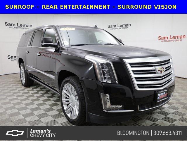 used 2017 Cadillac Escalade ESV car, priced at $32,490