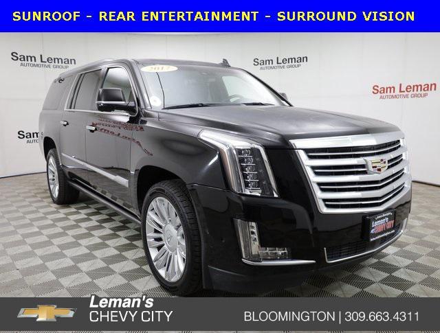 used 2017 Cadillac Escalade ESV car, priced at $34,975