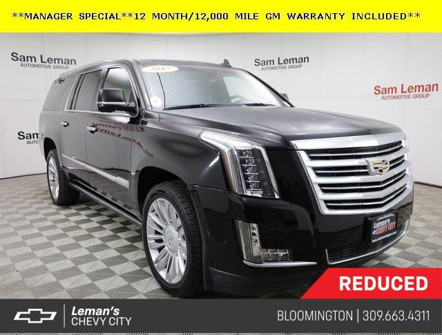 used 2017 Cadillac Escalade ESV car, priced at $30,995