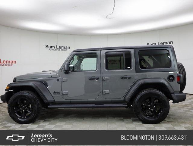 used 2020 Jeep Wrangler Unlimited car, priced at $25,495