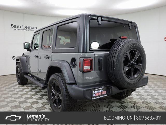 used 2020 Jeep Wrangler Unlimited car, priced at $25,495