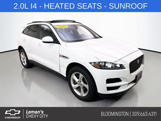 used 2018 Jaguar F-PACE car, priced at $12,495