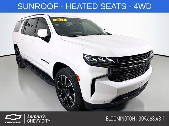 used 2021 Chevrolet Suburban car, priced at $50,495