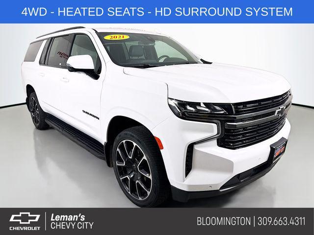 used 2021 Chevrolet Suburban car, priced at $48,490