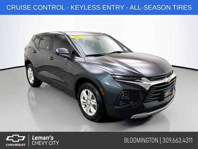 used 2022 Chevrolet Blazer car, priced at $21,490