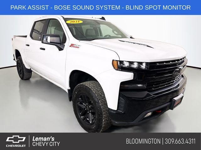used 2021 Chevrolet Silverado 1500 car, priced at $34,495