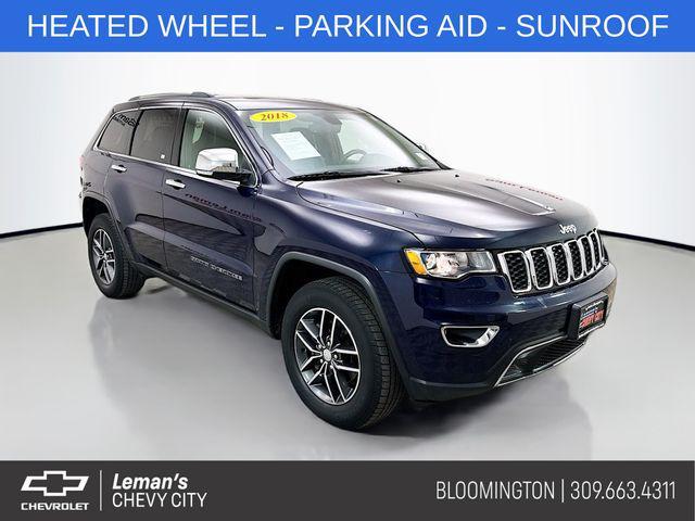 used 2018 Jeep Grand Cherokee car, priced at $18,490