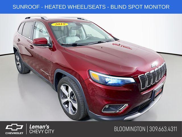 used 2019 Jeep Cherokee car, priced at $18,495